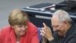 La cancellera alemanya, Angela Merkel, i el ministre de Finances alemany, Wolfgang Schäuble EFE