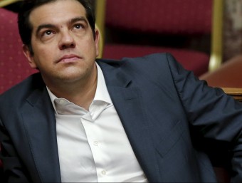 Alexis Tsipras, alParlament grec REUTERS