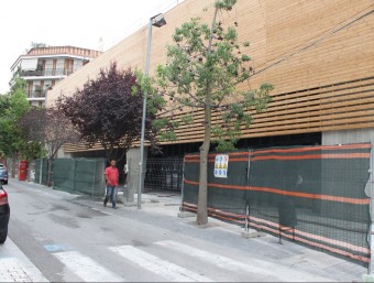 El nou mercat de Sant Adrià de Besòs està situat a l'avinguda Catalunya i les obres han encarat la recta final S.M