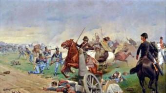 La batalla de Tucumán, retratada pel pintor Francesc Fortuny EL PUNT AVUI