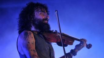 El violinista Ara Malikian, un dels plats forts del festival de música de Santa Florentina, celebrat a Caldes d'Estrac. MARGA CRUZ