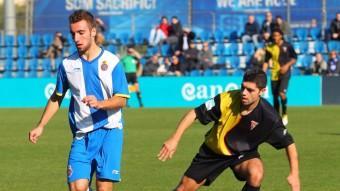 Sergi Darder en un partit amb el filial de l'Espanyol L'ESPORTIU