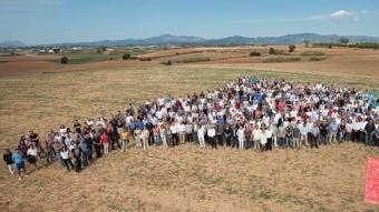 L'acte de Junts pel Sí ha congregat representants del món local, que han dibuixat un mapa de Catalunya ACN
