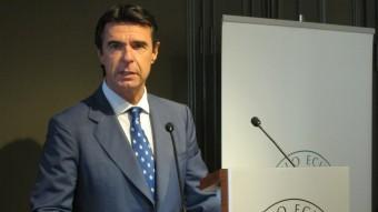 El ministre d'Indústria, José Manuel Soria, aquest dimecres al Círculo Ecuestre EUROPA PRESS