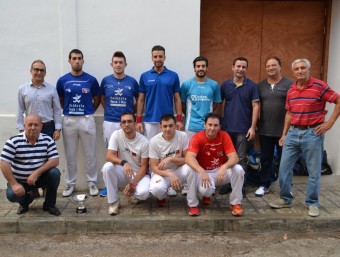 Equip de jugadors de Quart de Poblet que ha guanyat a la Galotxa. FREDIESPORT