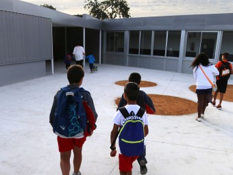 Les instal·lacions de la nova escola Vall d'Aro QUIM PUIG