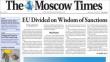 Una portada del diari The Moscow Times EPA
