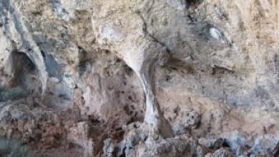 Cova Bolumini del terme d'Alafafara. B. SILVESTRE