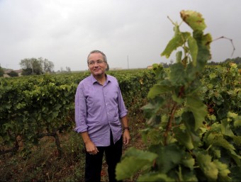 Albertí, fotografiat en unes vinyes a Garriguella. QUIM PUIG