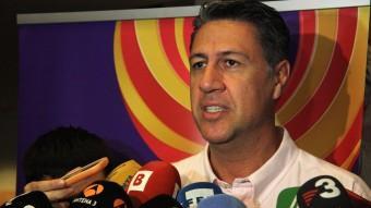 El cap de llista del PP el 27-S, Xavier García Albiol, aquest diumenge a l'acte de SCC ACN