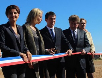 Manuel Valls, ahir inaugurant el memorial J.M. ARTOZOUL