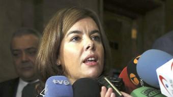 La vicepresidenta del govern espanyol, Soraya Sáenz de Santamaría EFE