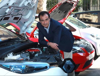 Ramon Caus, expert driver, businessman and organiser of the Expoelèctric trade fair dedicated to vehicles that use alternative energy sources. /  ARCHIVE