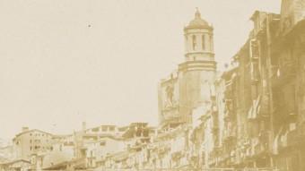 La primera fotografia conservada de Girona, datada el 1852 CRDI