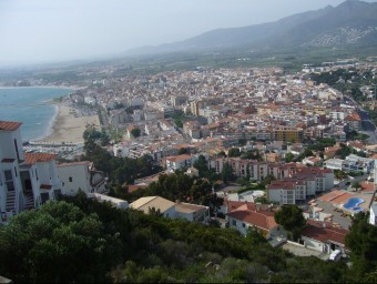 Panoràmica de Roses, des de la part alta del puig Rom M.V