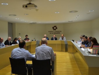 El consell d'alcaldes de la Segarra, en el que es va informar sobre el canvi de model de tarifes de l'aigua CC SEGARRA