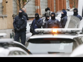 Operació policial al barri de Molenbeek, a Brussel·les EFE