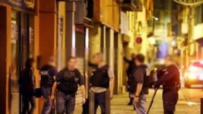 Policies durant els registres al barri de Sant Mateu de Perpinyà L'INDÉPENDANT