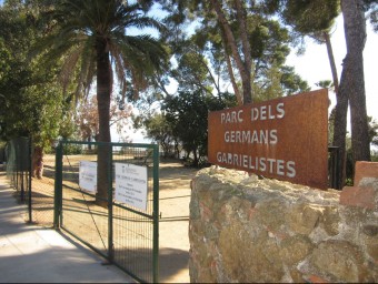 El parc dels Germans Gabrielistes de Sant Vicenç constitueix l'autèntic mirador natural del poble LL.M