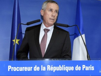 El fiscal general de París en una de les seves intervencions públiques sobre els atemptat de París AFP