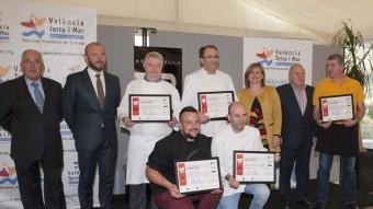 Premiats al concurs gastronòmic de Bocairent. B. SILVESTRE