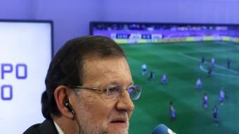 Mariano Rajoy, dimecres a la Cope. EFE