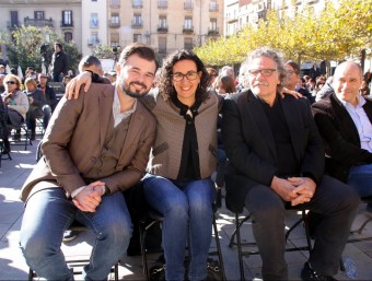 Rufián, Rovira i Tardà, aquest diumenge a Valls ACN