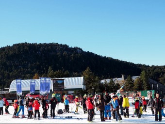 Esquiadors a la Masella en el primer cap de setmana de la temporada d'esquí EL PUNT AVUI