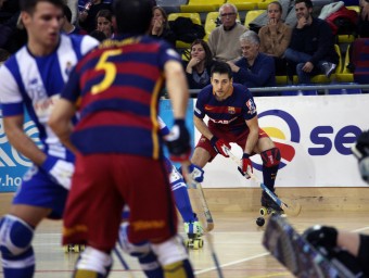 Pascual busca una passada interior per a Ordóñez en el Barça-Porto ELISABETH MAGRE