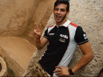 Jordi Torres visita l'Alcázar de Jerez, abans de la cita del mundial de Superbike del setembre passat WORLD SBK