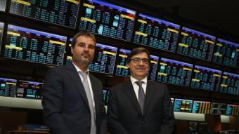 Manel Mauri i Carlos Soler han portat la companyia al mercat alternatiu per a pimes, el MAB.  ORIOL DURÁN