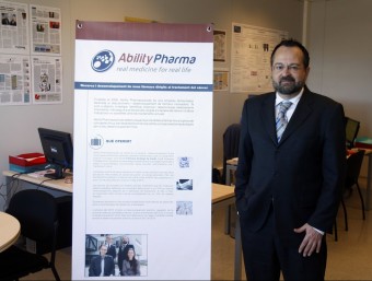 El cofundador d'Ability Pharmaceuticals, Carles Domènech.  ORIOL DURAN