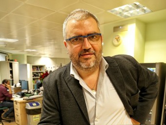 Sisco Sapena, director executiu de Lleidat.net.  ANDREU PUIG