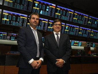 Manel Mauri i Carlos Soler han portat la companyia al mercat alternatiu per a pimes, el MAB.  ORIOL DURÁN