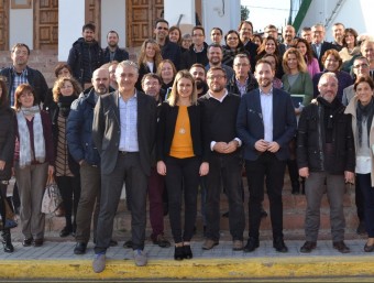 Participants en aquesta jornada de disseny del futur de la Vall d'Uixò. CEDIDA