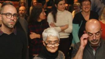 Nora Ancarola, al centre, amb cabells blancs, presidenta del PAC ORIOL DURAN