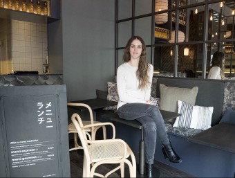 Sara Serantes va fundar Sushifresh el 2012 i tot just acaba d'obrir restaurant a Barcelona.  JOSEP LOSADA