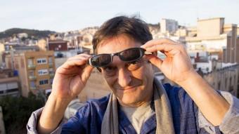 L'actor amb les ulleres característiques de Petri. ALBERT SALAMÉ
