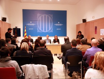  inauguració de l'acte oficial a Tortosa.  ACN 