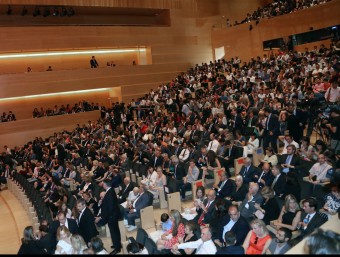 En la inauguració del Fòrum Impulsa de l'any passat, l'Auditori estava ple de gom a gom. MANEL LLADÓ