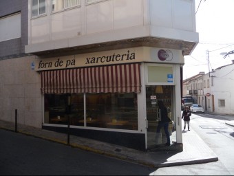 La botiga que l'empresa Daunis té a Vilassar de Dalt és un dels llocs on presumptament hi van entrar a robar. LL.A