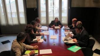 Reunió de la comissió executiva de la Xarxa C-17 que es va fer dimarts a Granollers AJUNTAMENT DE GRANOLLERS
