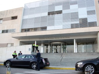 Vista de l'Hospital de Tortosa, on es troben ingressats alguns dels ferits en l'accident de Freginals ACN