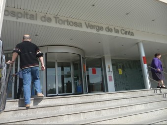 L'Hospital Verge de la Cinta de Tortosa, on són ingressats alguns dels ferits en l'accident GUSTAU MORENO