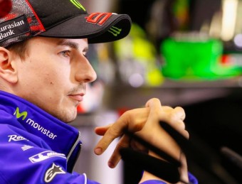 Jorge Lorenzo, a punt d'intervenir en la conferència de premsa prèvia al GP de les Amèriques MOTOGP.COM