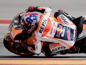Márquez, ahir al COTA EFE / PAUL BUCK