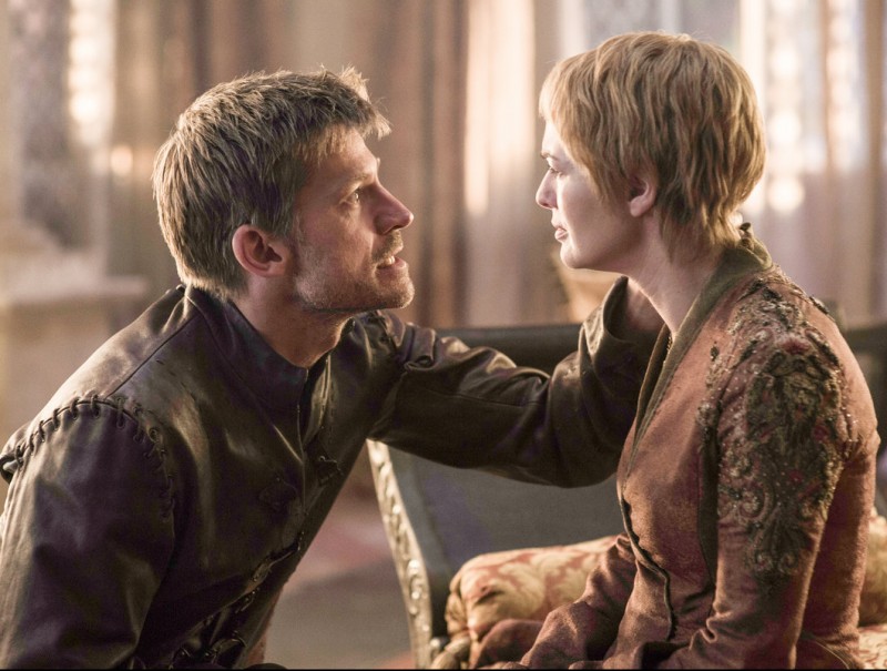 Jamie i Cersei Lannister germans i amants. MOVISTAR+SERIES