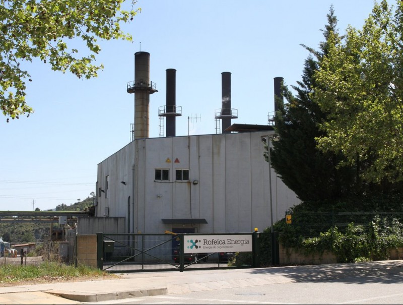 La planta de cogeneració està ubicada al polígon Plans d'Ara de La Pobla de Claramunt ÒSCAR LÓPEZ