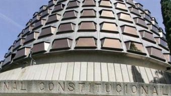 Façana del Tribunal Constitucional, a Madrid EUROPA PRESS