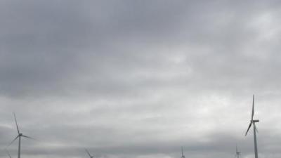 Pujalt acull aerogeneradors de dos dels parcs eòlics que hi ha a l'Anoia ÒSCAR LÓPEZ